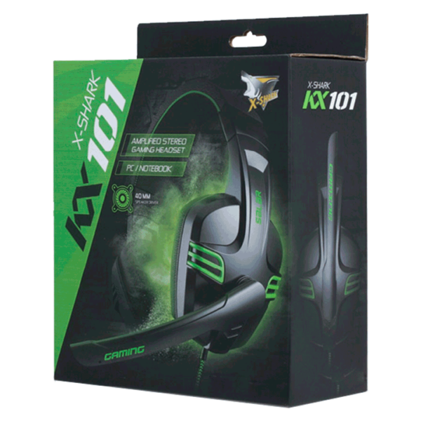 papelaria_obelisco-Headset_Gamer_X-SHRAK_Verde_KX101_-_Kit