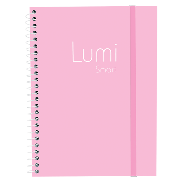 papelaria_obelisco_Caderno_Especial_Capa_Flexivel_Brochura_1x1_Lumi_Smart_80fls_Rosa_Pastel_643482_-_Kit