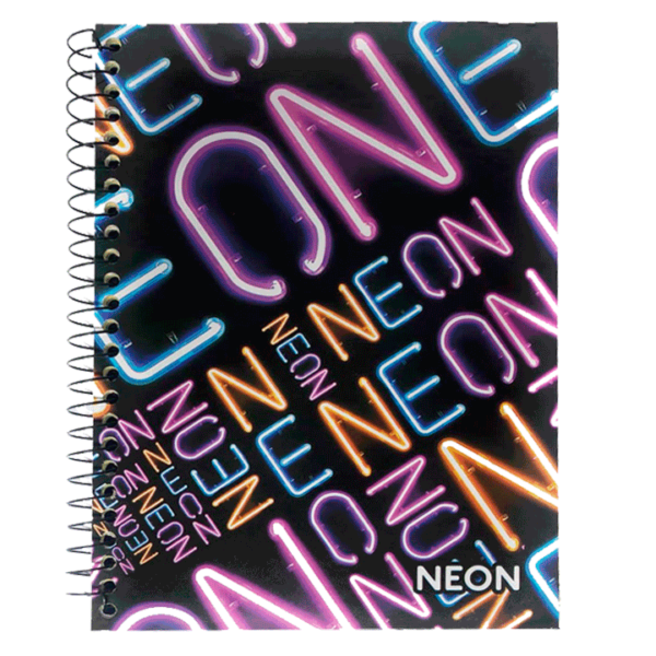 papelaria_obelisco_Caderno_Especial_Capa_Flexivel_Brochura_1x1_Colors_Neon_80fls_7964_-_Kit.