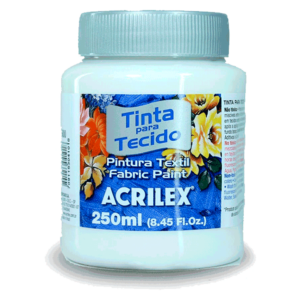 Tinta Tecido Fosca 250ml 04125 (escolha a sua cor) - Acrilex BLACK