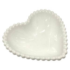 Ceramica - Decorativa Pote Coracao YF047 - Kit