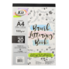 BLOCO LIVRO LETTERING A4 180GRS 20FLS