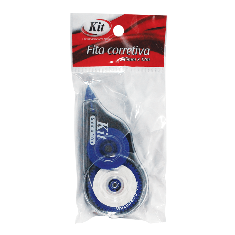 Corretivo Fita Tape Blister 05MMX12MTS R.Y8127 - Kit