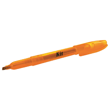 Marca Texto Fluorescente  Laranja REF.HY-1232 - Kit