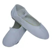 SAPATILHA 1/2 PONTA SINTETICA TAM 38 BRANCA BALLET