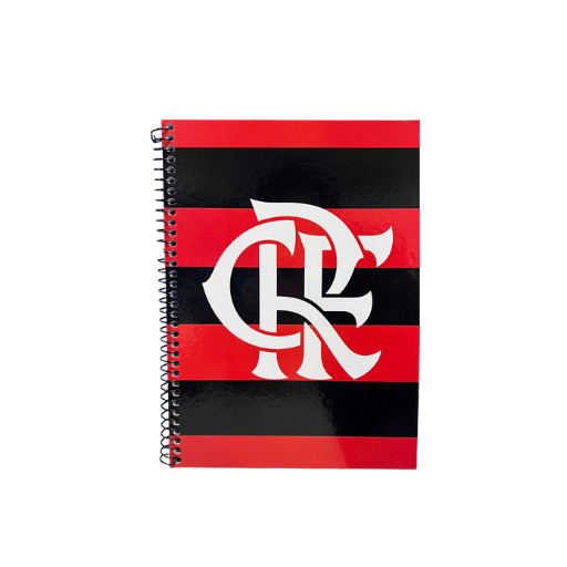 CADERNO UNIV. C/D  1X1 FLAMENGO 80FLS