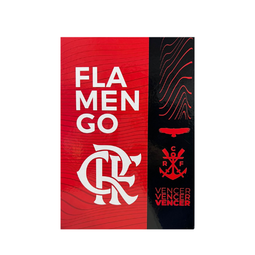 CADERNO BROCHURAO C/D 80FLS FLAMENGO