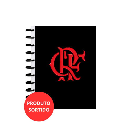 CADERNO UNIV. C/D 10X1 KITIDISC FLAMENGO 1