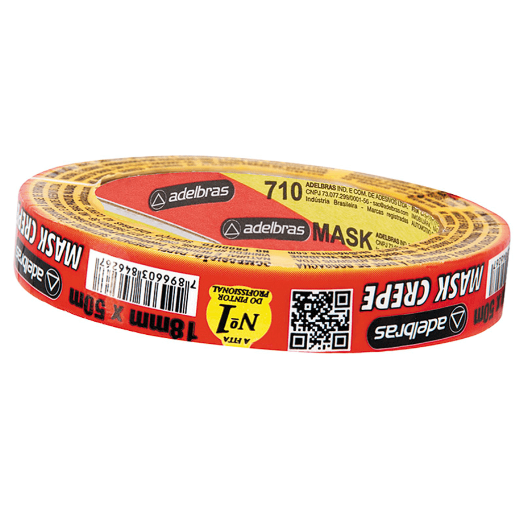 FITA ADESIVA F.P. 18X50 CREPE 710 R.0615000006