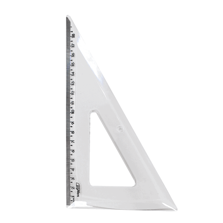 ESQUADRO NEW LINE 60 CRISTAL R.10070004