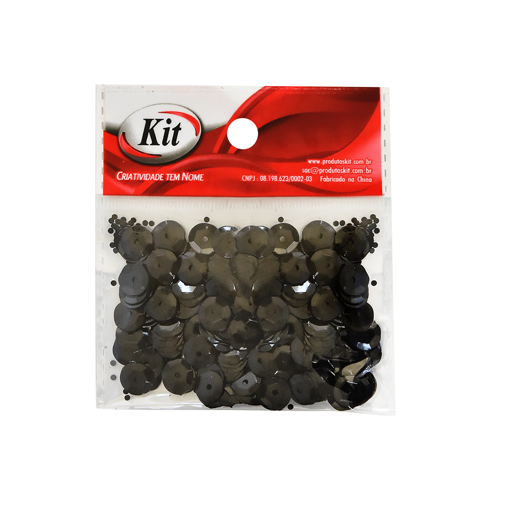 PAETE METALICO SEXT  8MM SSBC8MM 2257 PRETO