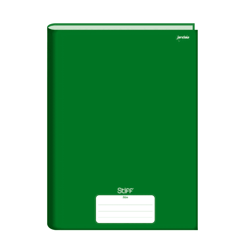 CADERNO BROCH. C/D UNIV. 96FLS STIFF VERDE