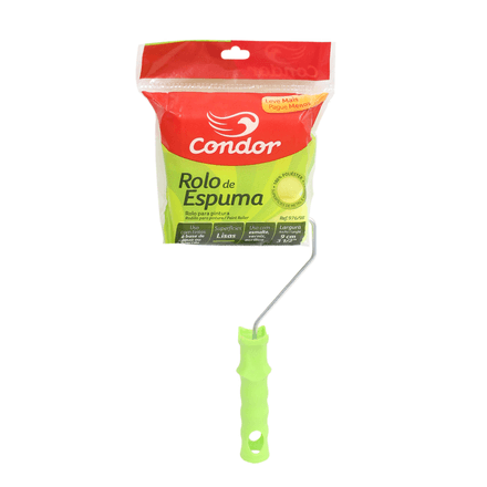ROLO DE ESPUMA CONDOR 9CM C/2 REFIS REF.976/9R