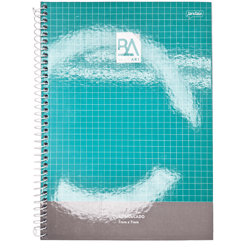CADERNO QUADRICULADO UNIV. C/D 96FLS 07X07MM R.59536-77