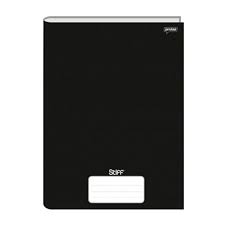 CADERNO BROCH. C/D UNIV. 96FLS STIFF PRETO