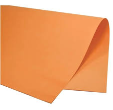 CARTOLINA DUPLA FACE 48X66 110G/M2 LARANJA