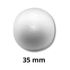 ISOPOR BOLA 35MM BRANCO