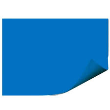 PAPEL BRILHO/GLACE 50X60 AZUL ESCURO 074