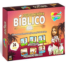 BRINQUEDO EDUC JOGO DA MEMORIA BIBLICO R.155