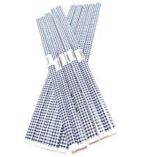 PLASTICO P/ENCAPAR 2MTS XADREZ AZUL