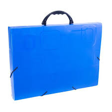 MALETA OFICIO DELLOFINE AZUL 2152.C