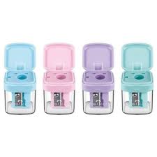 APONTADOR ESC. C/DEPOSITO PASTEL R.MINIBOX$