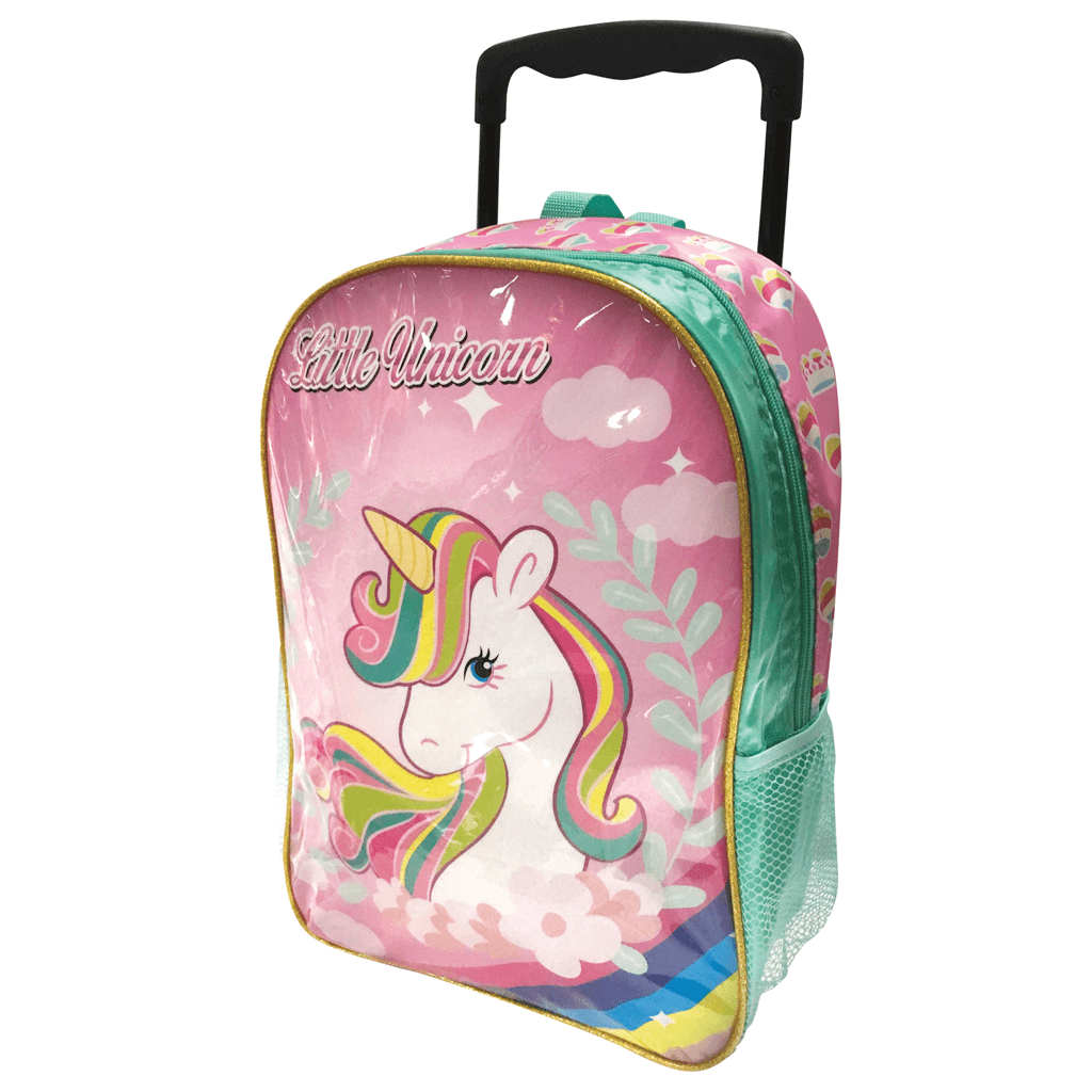 CARRINHO C/ MOCHILA LITTLE UNICORNIO 15 BAK-17108SL