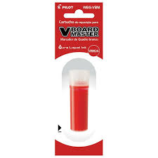 REFIL P/MARCADOR DE QUADRO BRANCO WBMA VERMELHO R.245000612