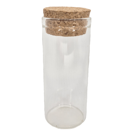 POTE CONDIMENTO VIDRO C/TAMPA ROLHA 3X7CM R.XXGC235