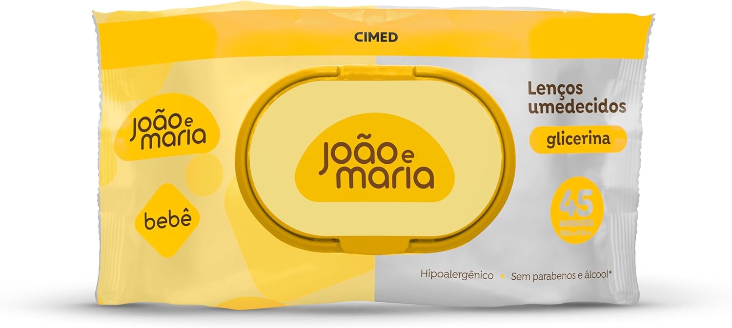 LENCO UMEDECIDO JOAO E MARIA C/FRAG C/45 R.105190