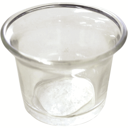 PORTA VELA VIDRO CASTICAL R.ZHB01 CRISTAL