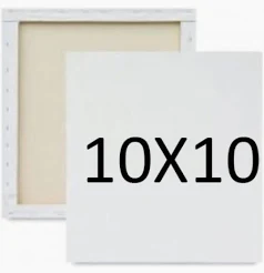 TELA P/PINTURA 10X10CM CORTIARTE R.8640 CRIATIVO