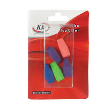 BORRACHA BLISTER TOP COLOR C/5 RE-502 PAPELARIA