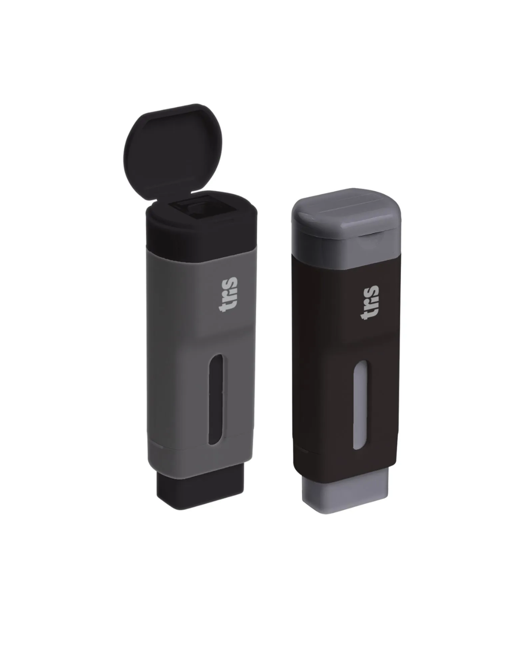 APONTADOR ESC. C/ BORRACHA ALL BLACK R.910554$