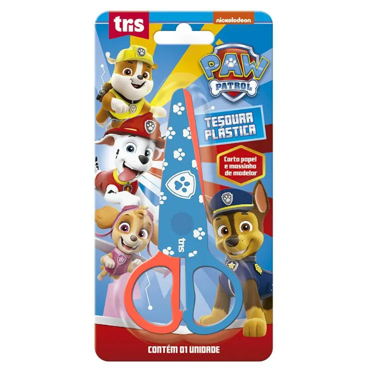 TESOURA ESCOLAR 13CM PATRULHA CANINA R.902221