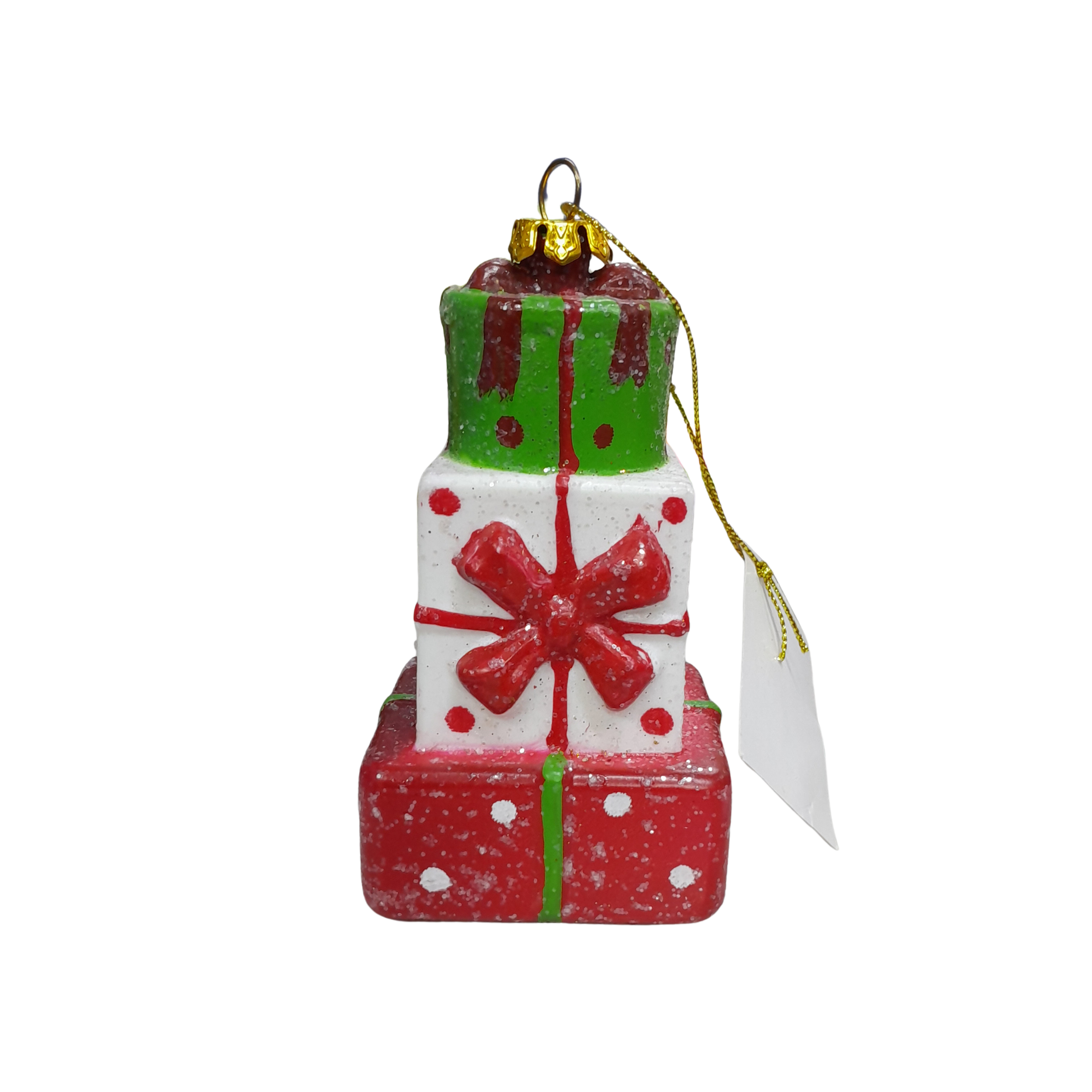 ENFEITE TOP CX PRESENTE 11X6X6CM SH04991