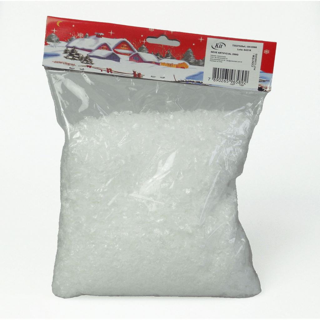 NEVE ARTIFICIAL 200G XH-6066 BRANCO