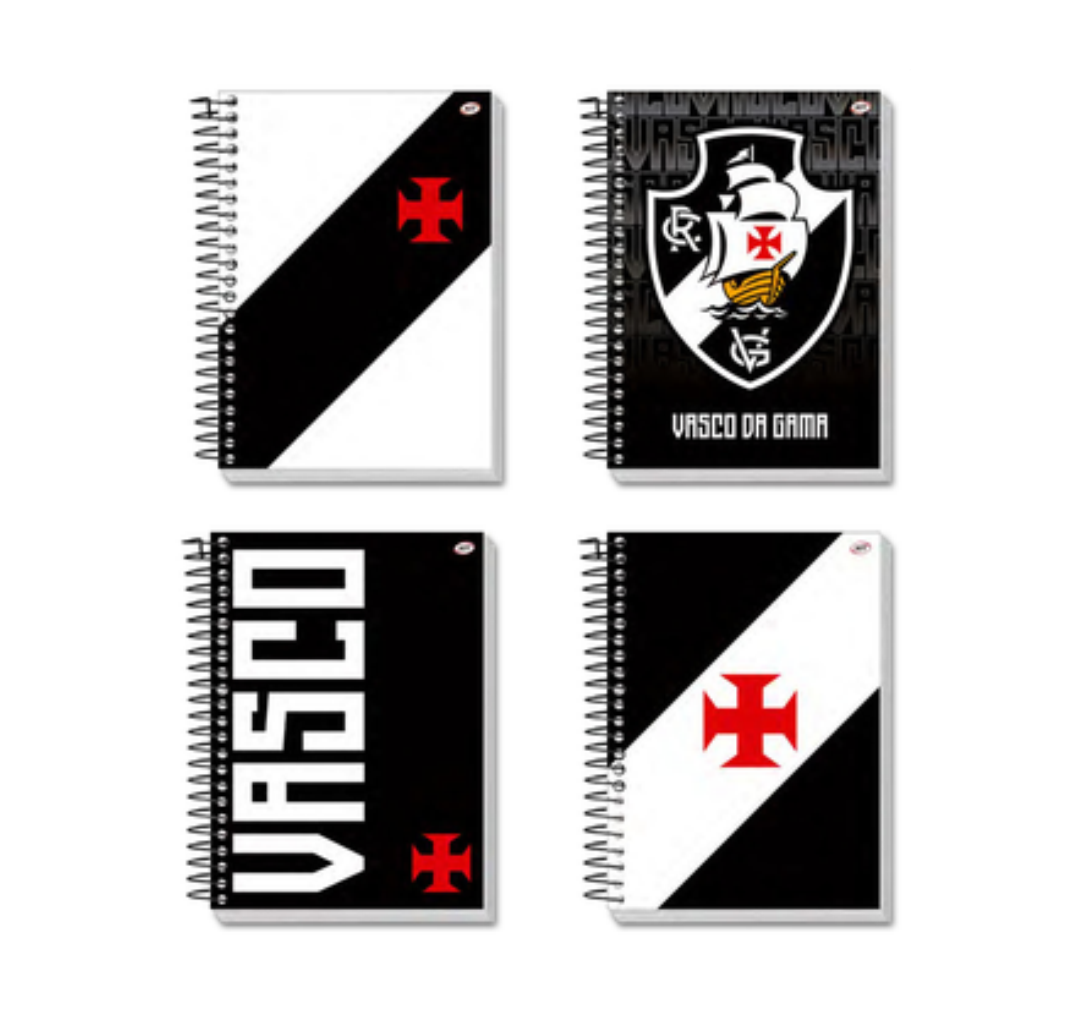 CADERNO ESP. 1/4 C/D 192FL VASCO